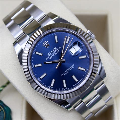 rolex datejust 2 blu prezzo|rolex datejust 2 tone price.